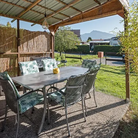 Chalet Casa Uno-familie-see-garten-naehe Interlaken Spiez