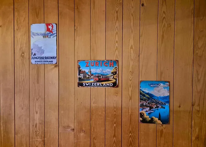 Casa Uno Heimeliges Mitten In Alpesi faház *